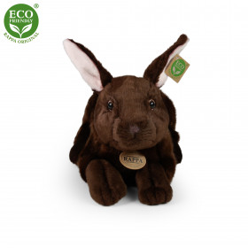 Plush brown rabbit 36cm ECO-FRIENDLY
