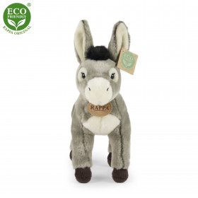 Plush donkey 24 cm ECO-FRIENDLY