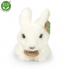 Plush rabbit white 16 cm