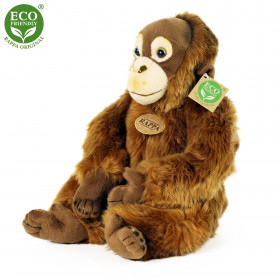 Plush orangutan 27 cm ECO-FRIENDLY