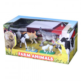 Domestic animals 7 pcs in a box