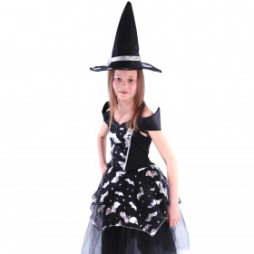 Children costume - bat witch (M) e-pack