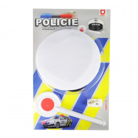 Traffic police set with clapper+whistle