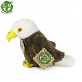 Plush eagle 13 cm ECO-FRIENDLY