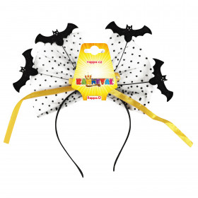 the headband with bats and pumpkins