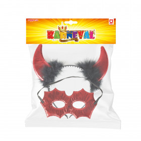 Devil headband and eye mask