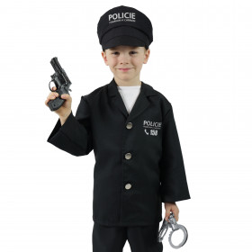 Children costume - policeman M ECO