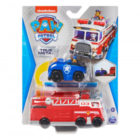 PAW PATROL FIRE TRUCK DIE-CAST WITH CAR