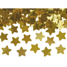 Confetti party 80cm gold stars
