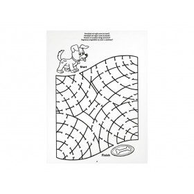 Coloring pages - Maze Puppy 210x276