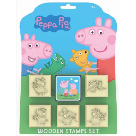 Stamps 5 + 1 Piggy Peppa