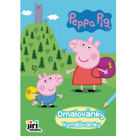 A5 Piggy Peppa coloring page