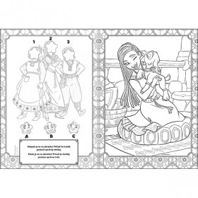 Coloring book A4 WISHES