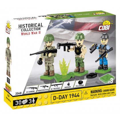 Figures with accessories D-Day 1944