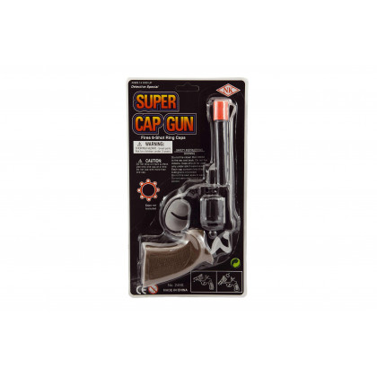Plastic gun for capsules 8 rounds