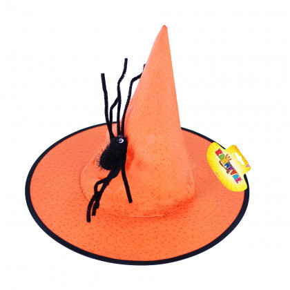 Witch / Halloween hat with spider