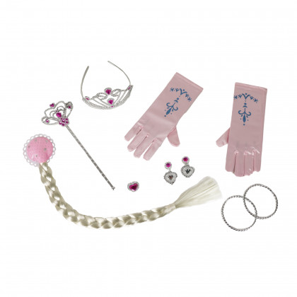 Princess set with pink gloves