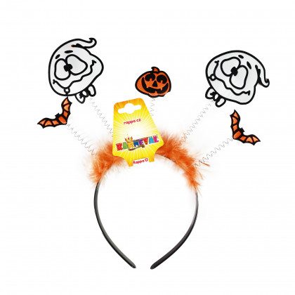 Halloween orange headband