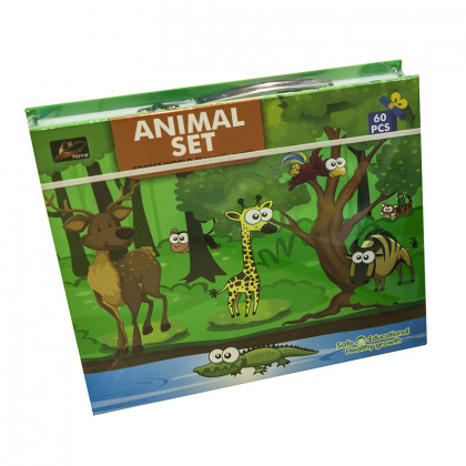 Jigsaw puzzle magnetic shapes animals
