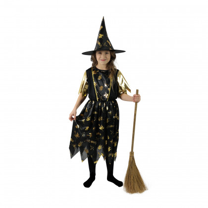 Children costume - golden witch (S) ECO