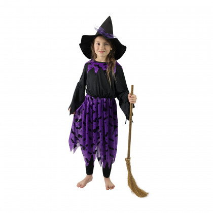 Children costume - bat witch (M) ECO