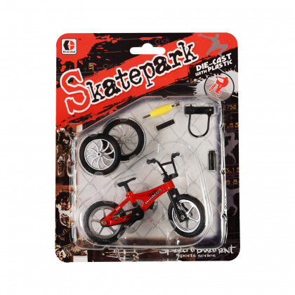 Bicycle/fingerbike screw-on