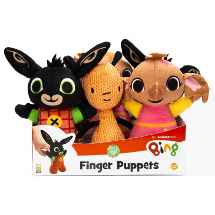 BING AND FRIENDS - finger puppets 16 cm