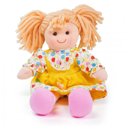 Bigjigs Toys Fabric doll Daisy 28 cm
