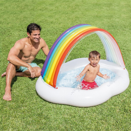 the inflatable pool for kids Rainbow