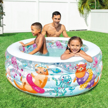 the inflatable pool sea world, 152x56 cm