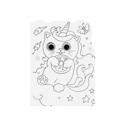 Coloring pages MFP A4 eyes Unicorns
