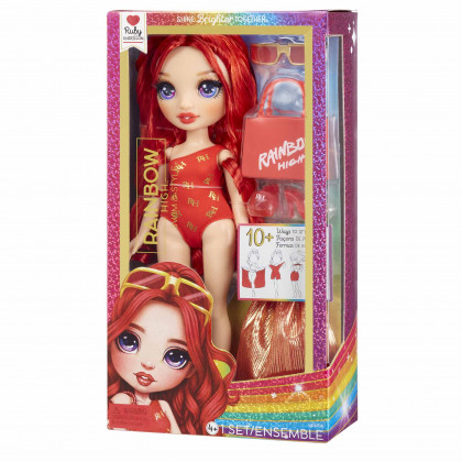 Rainbow High Fashion Doll- Ruby (Red)