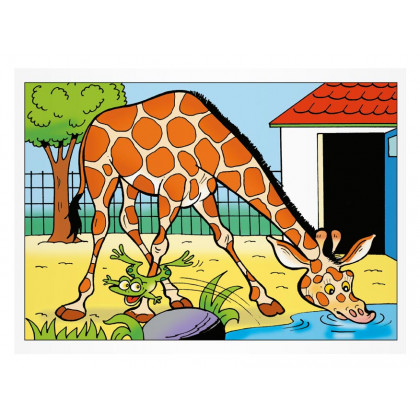 MFP coloring pages A visit to the zoo