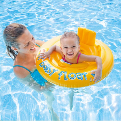 the inflat. baby float, yellow, 70 cm