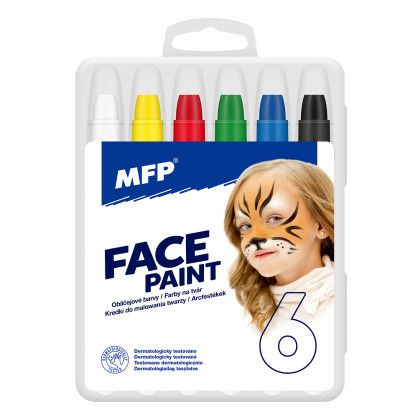 Face paints - make-up 6 pcs set