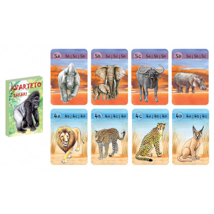Safari quartet cards