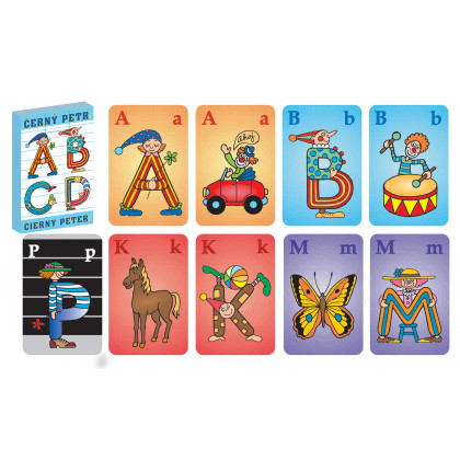 Cards Černý Petr Alphabet
