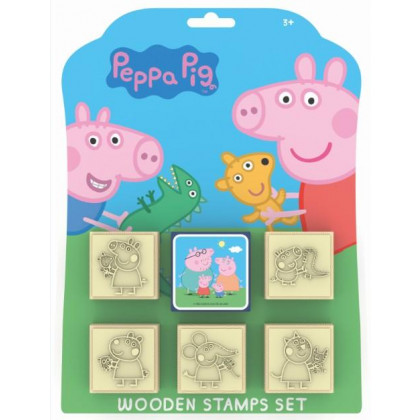 Stamps 5 + 1 Piggy Peppa