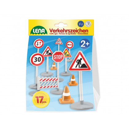 the traffic signs 16cm in bag
