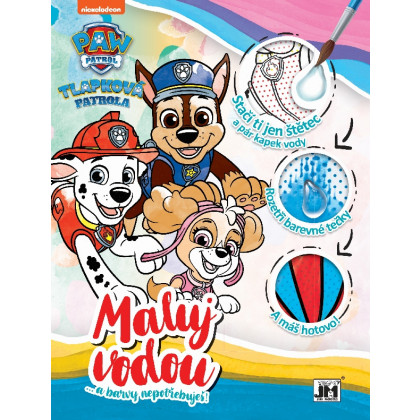 Water A4 Paw Patrol coloring page