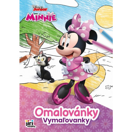 A4 Minnie coloring page