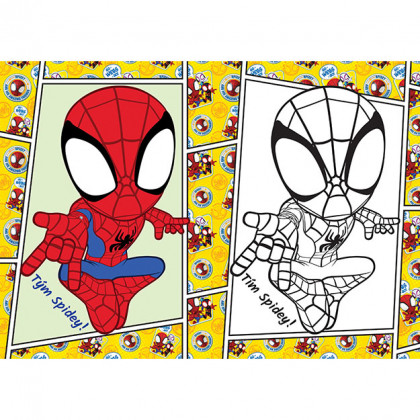 A5 SPIDEY coloring book