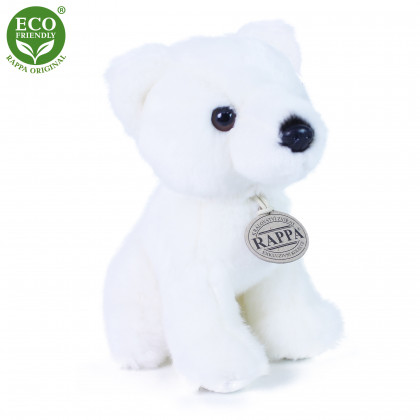 Plush white bear 18 cm ECO-FRIENDLY