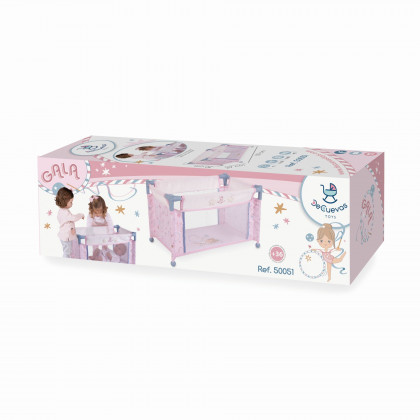 Travel cot for dolls GALA