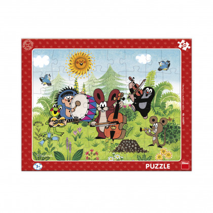LITTLE MOLE AND BAND 40 frame Puzzle