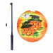 Chinese lantern ball with shining stick